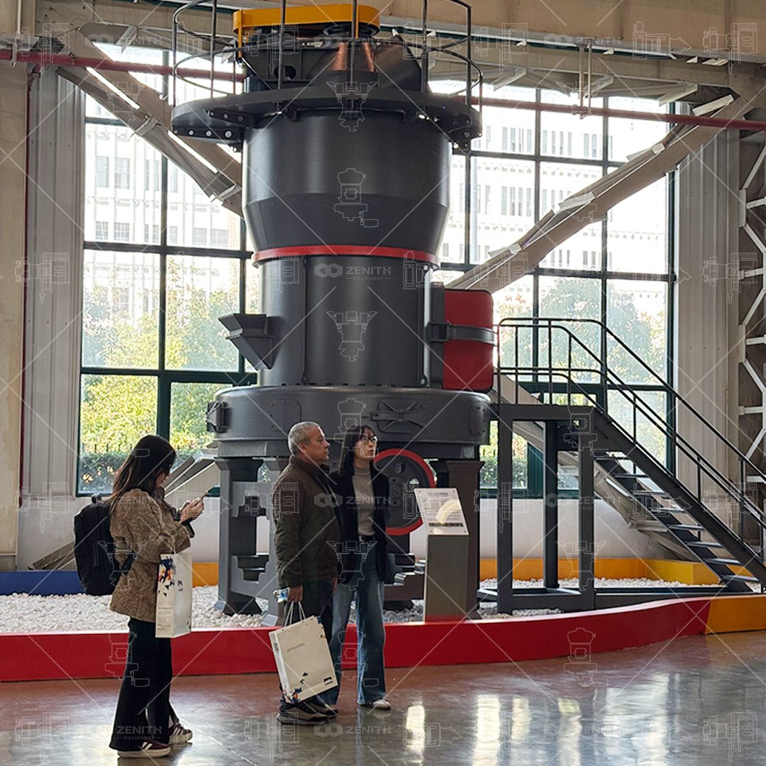 Máy nghiền MTW và LM của Zenith cho dây chuyền nghiền ZnO