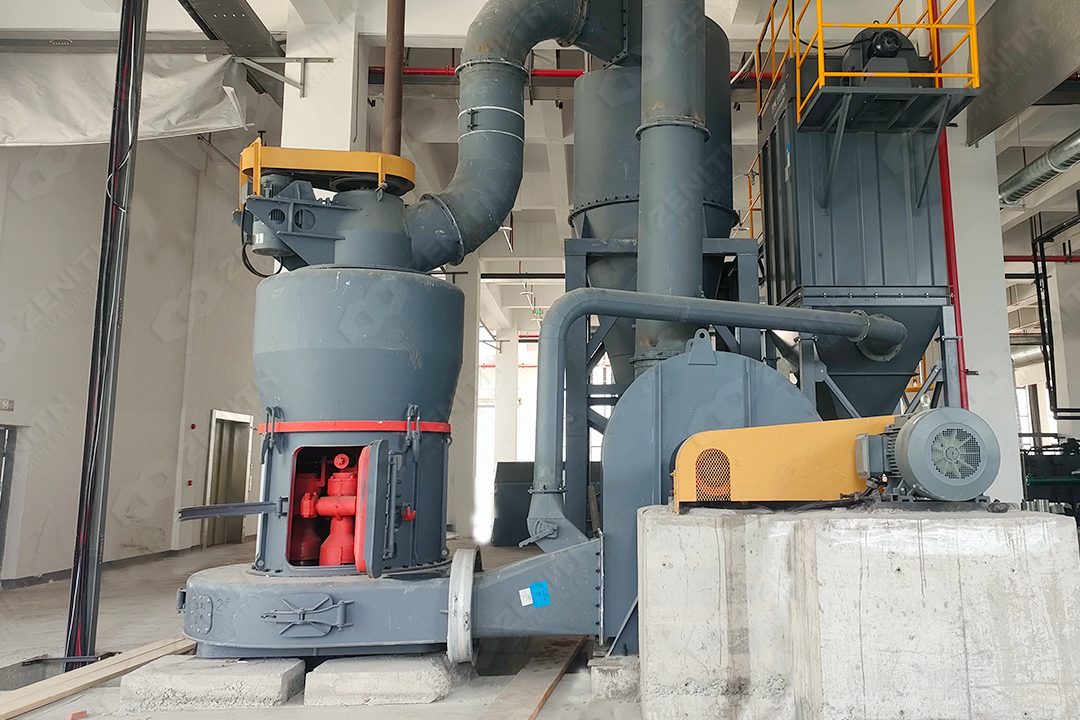 Dây chuyền sản xuất bột trét tường từ bột đá vôi siêu mịn của Zenith