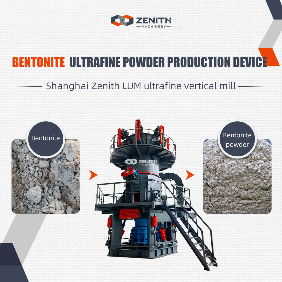 Máy nghiền trục đứng siêu mịn LUM cho bột canxi cacbonat cực mịn