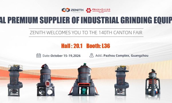 Zenith Tham Dự Hội Chợ Canton Lần Thứ 140 – Gian Hàng Hall 20.1, Booth L36 (15–19/10/2026)