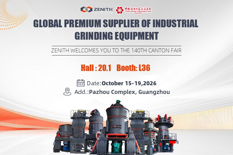 Zenith tham dự Hội chợ Canton lần thứ 140 – 15-19/10/2026, Quảng Châu
