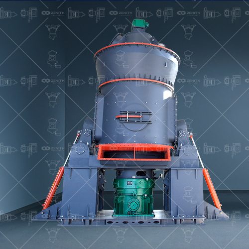 Cấu tạo bên trong máy nghiền trục đứng LM với con lăn nghiền đá vôi