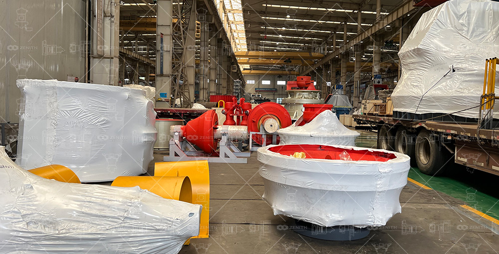 Máy nghiền MTW6X được vận chuyển và bàn giao tại công trình