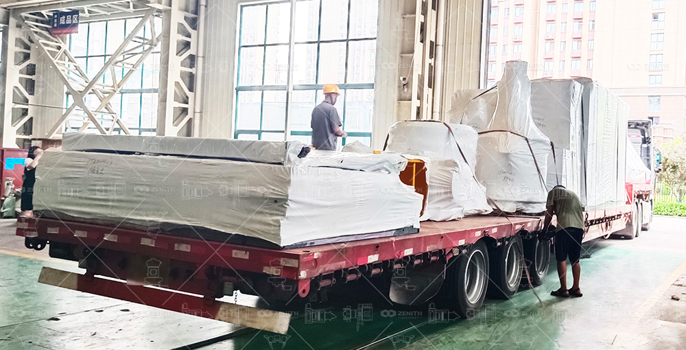 Máy nghiền hình thang Châu Âu MTW6X tại dự án khách hàng