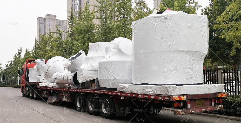 Dây chuyền máy nghiền MTW6X vận hành tại công trường
