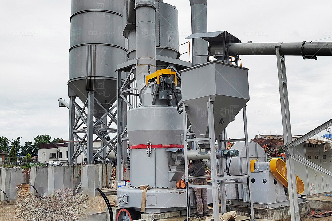 Dây chuyền nghiền bột talc công nghiệp của Zenith