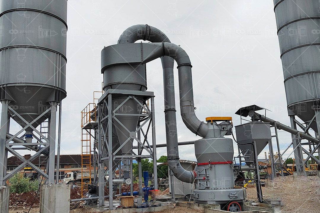 Máy nghiền hình thang Châu Âu MTW cho nghiền bột kẽm oxit