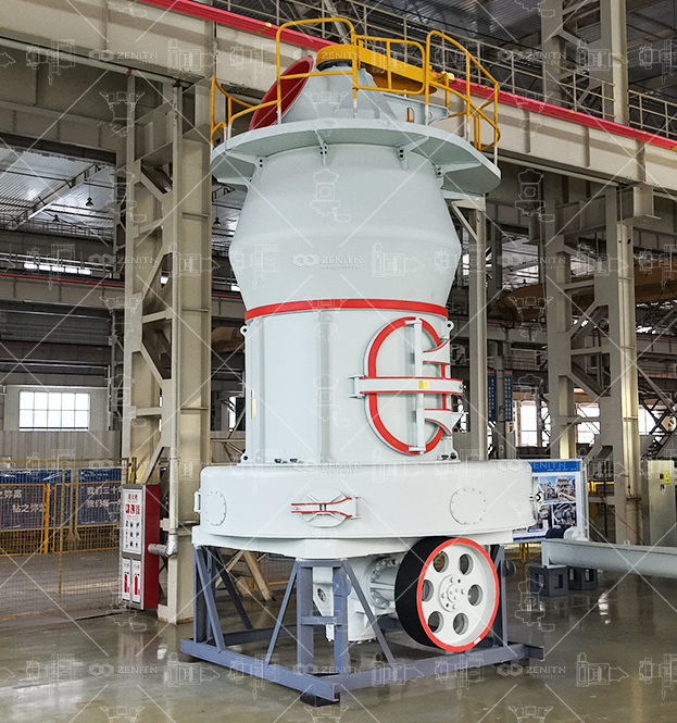 Phối cảnh tổng thể máy nghiền MTW6X