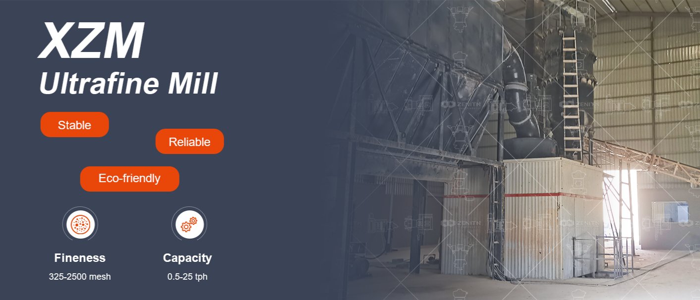 Máy nghiền siêu mịn XZM – thiết bị chủ lực cho nghiền siêu mịn GCC