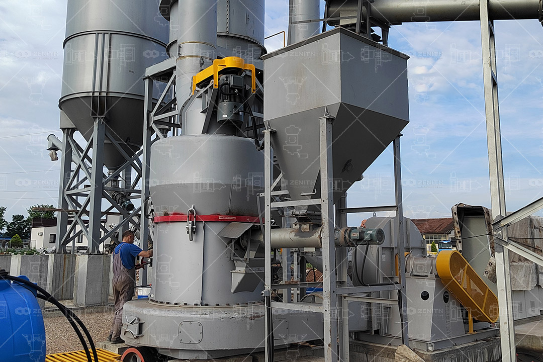 Máy nghiền bột siêu mịn Dolomite cho sản xuất phụ gia bê tông