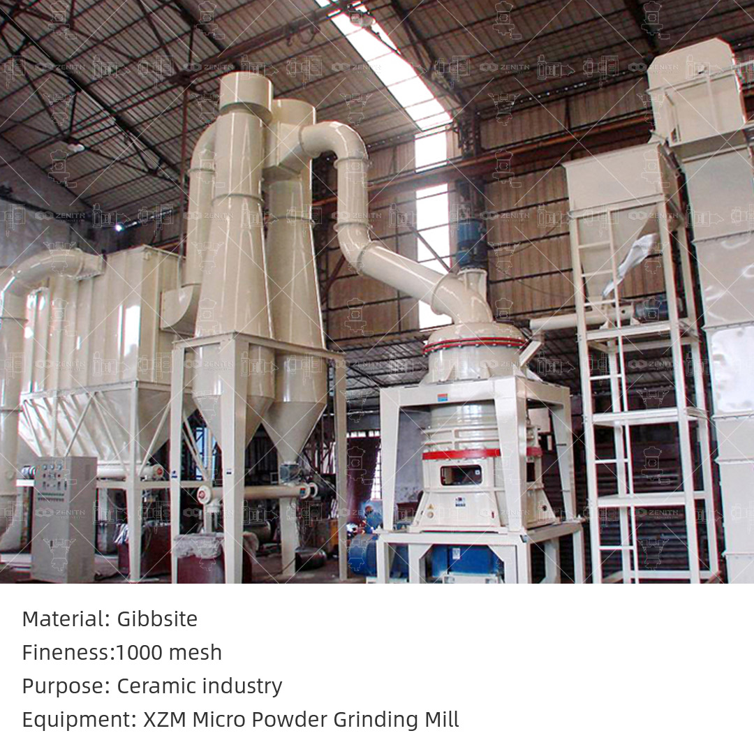 Máy nghiền siêu mịn XZM cho sản xuất bột dolomite