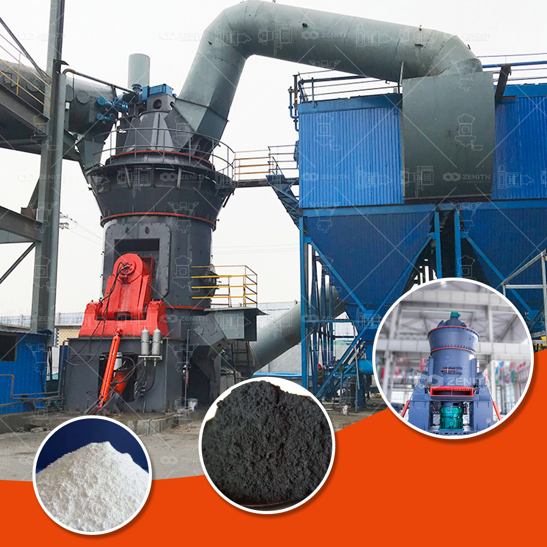 Máy nghiền trục đứng LM trong dây chuyền sản xuất vữa khô