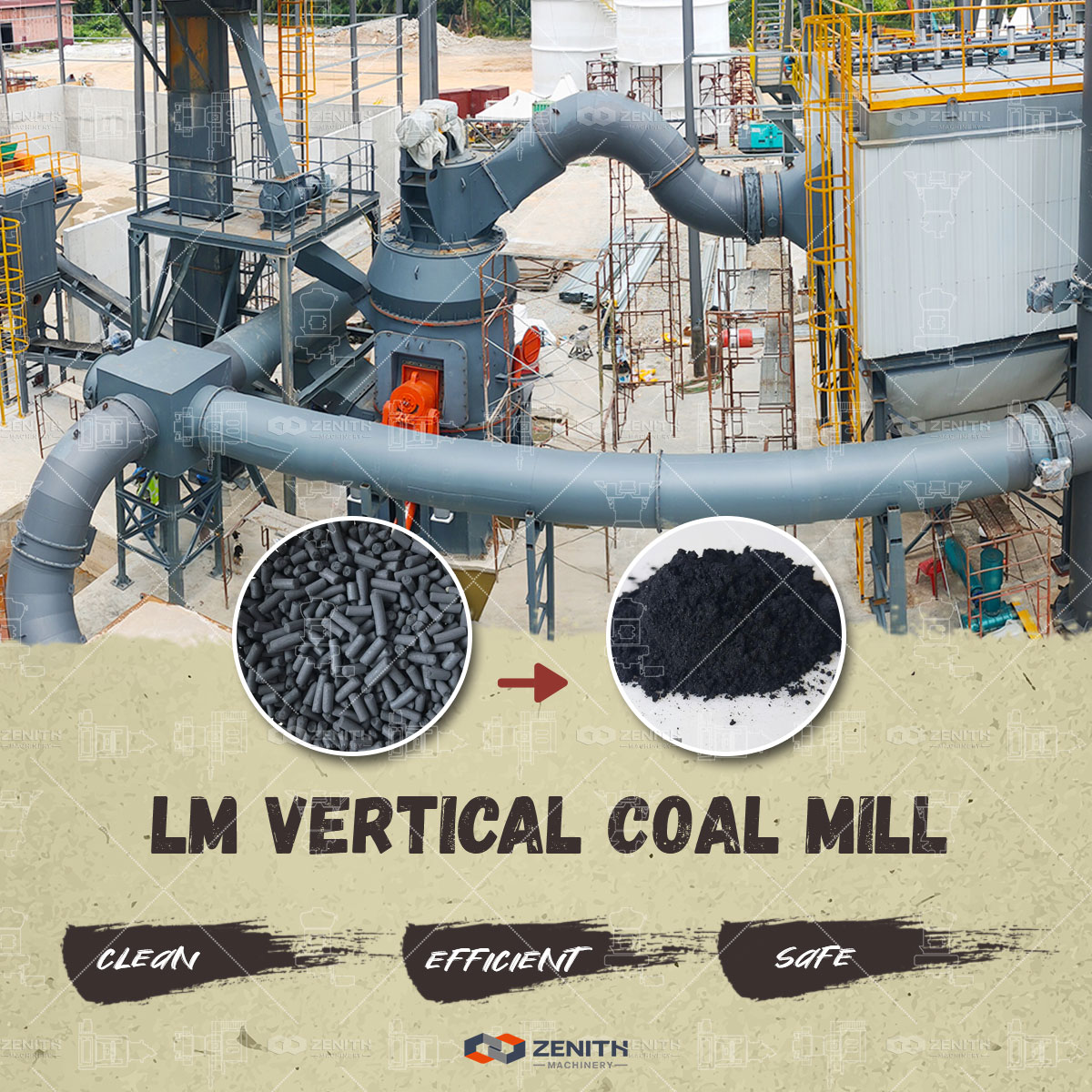 Máy nghiền trục đứng LM cho nghiền bột đá vôi siêu mịn