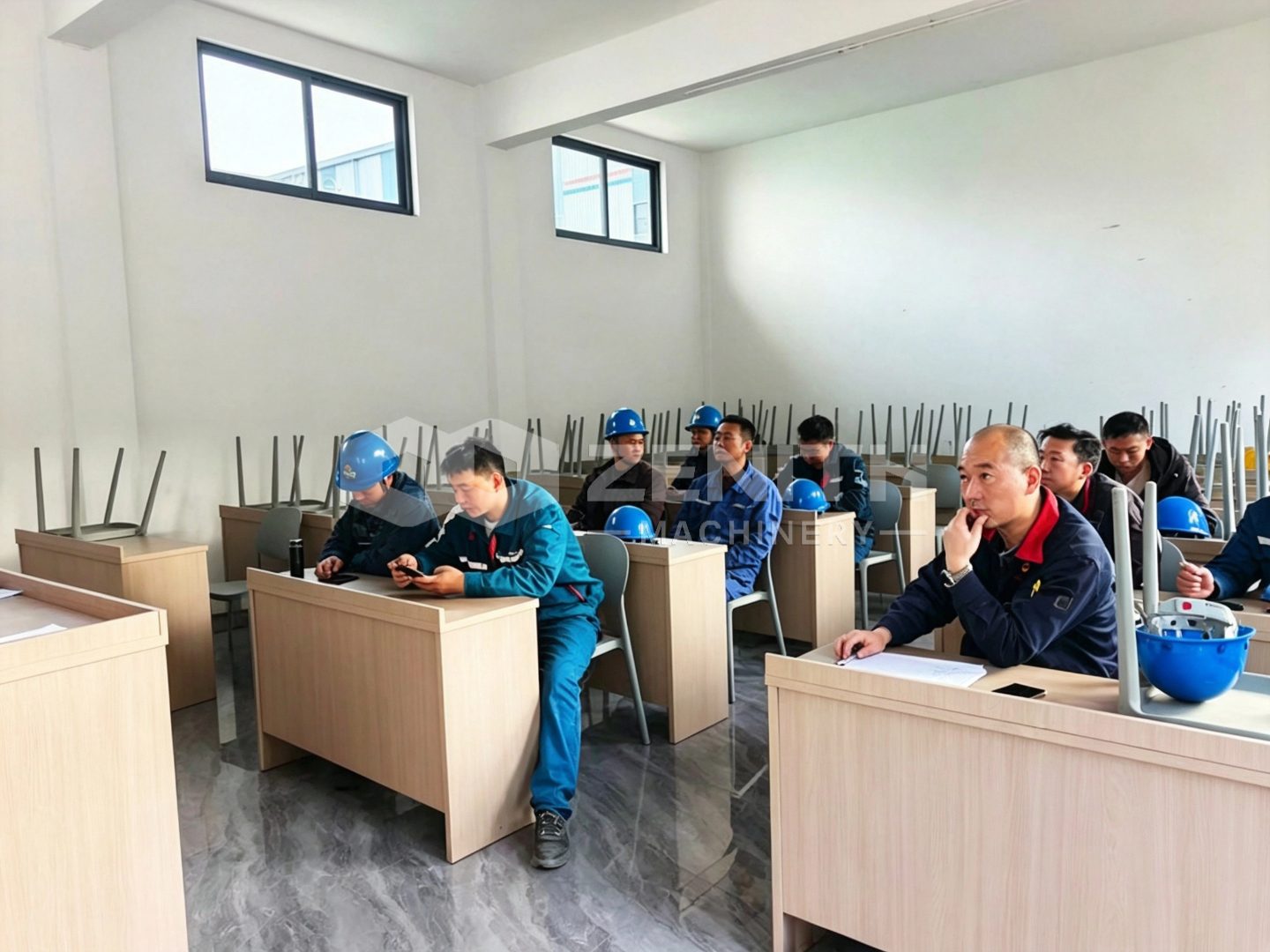 Kỹ sư Zenith đào tạo vận hành cho đội ngũ kỹ thuật nhà máy